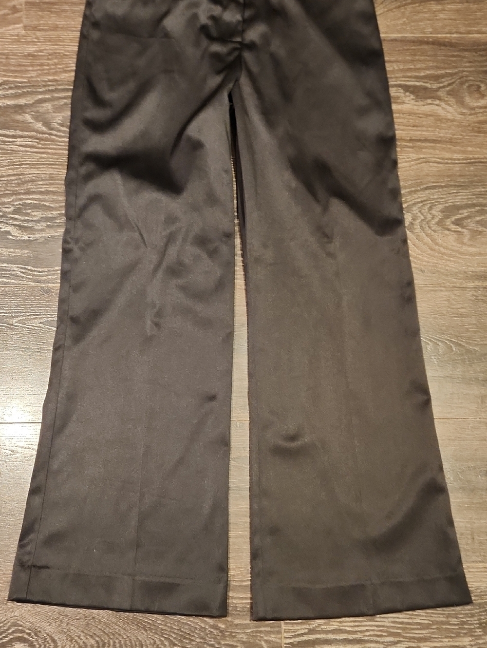 ❤️ JS BOUTIQUE SATIN WIDE LEG PANTS / TROUSERS, BLACK, 6P (28 PETITE) - Picture 5 of 8